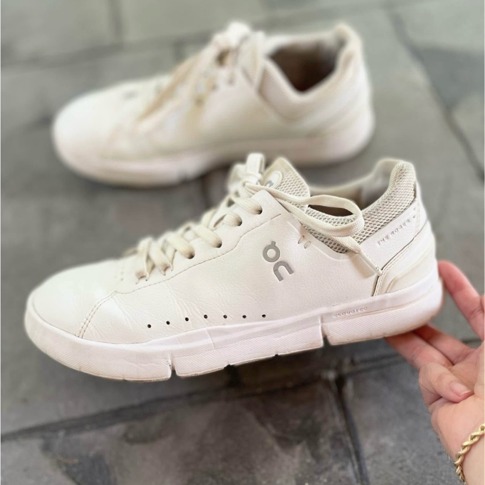 On Running Off-White Athletic Shoes